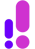Two exclamation points (blue/indigo and purple)