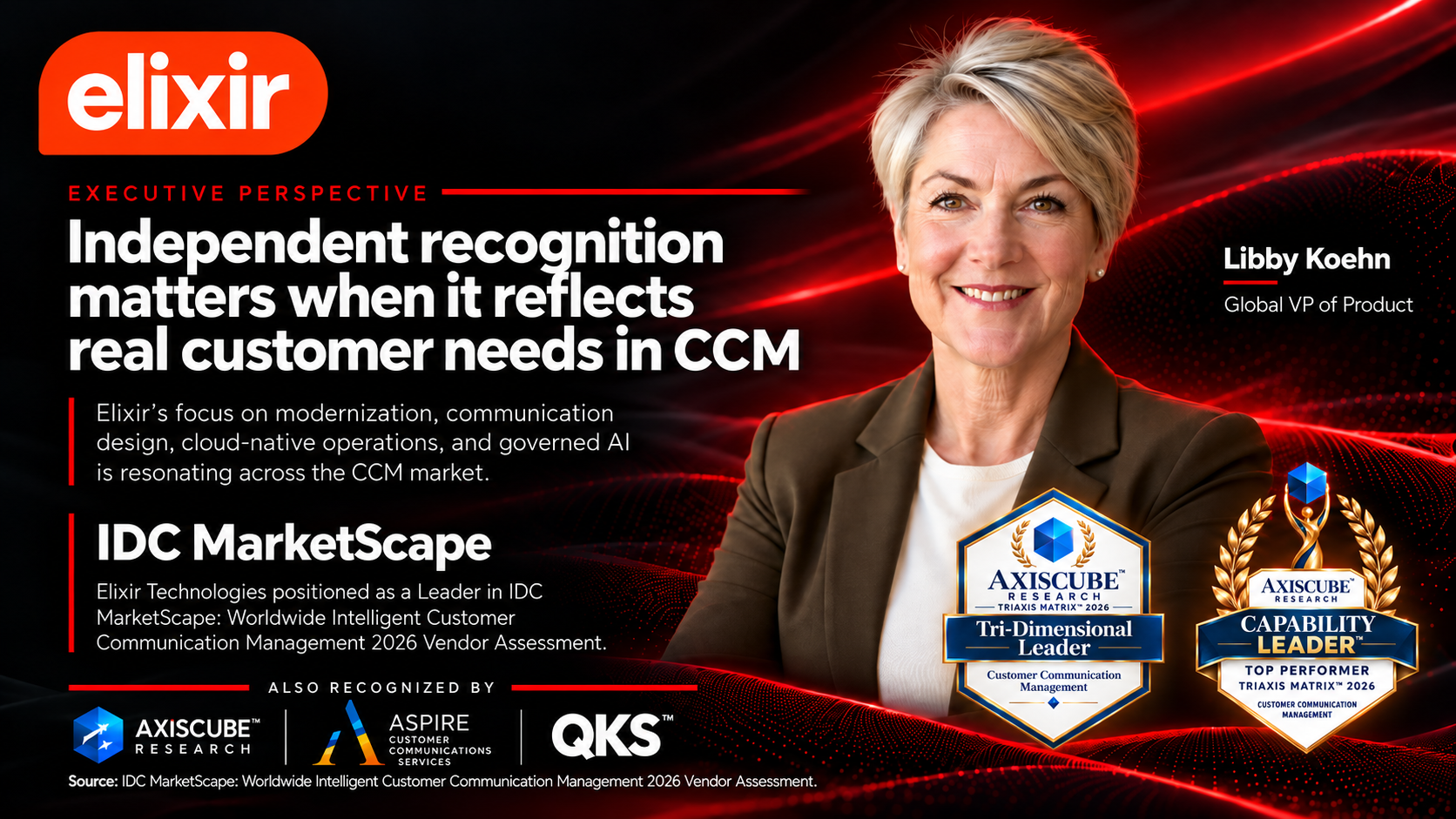 Recognition by Independent Analysts feat Libby v2