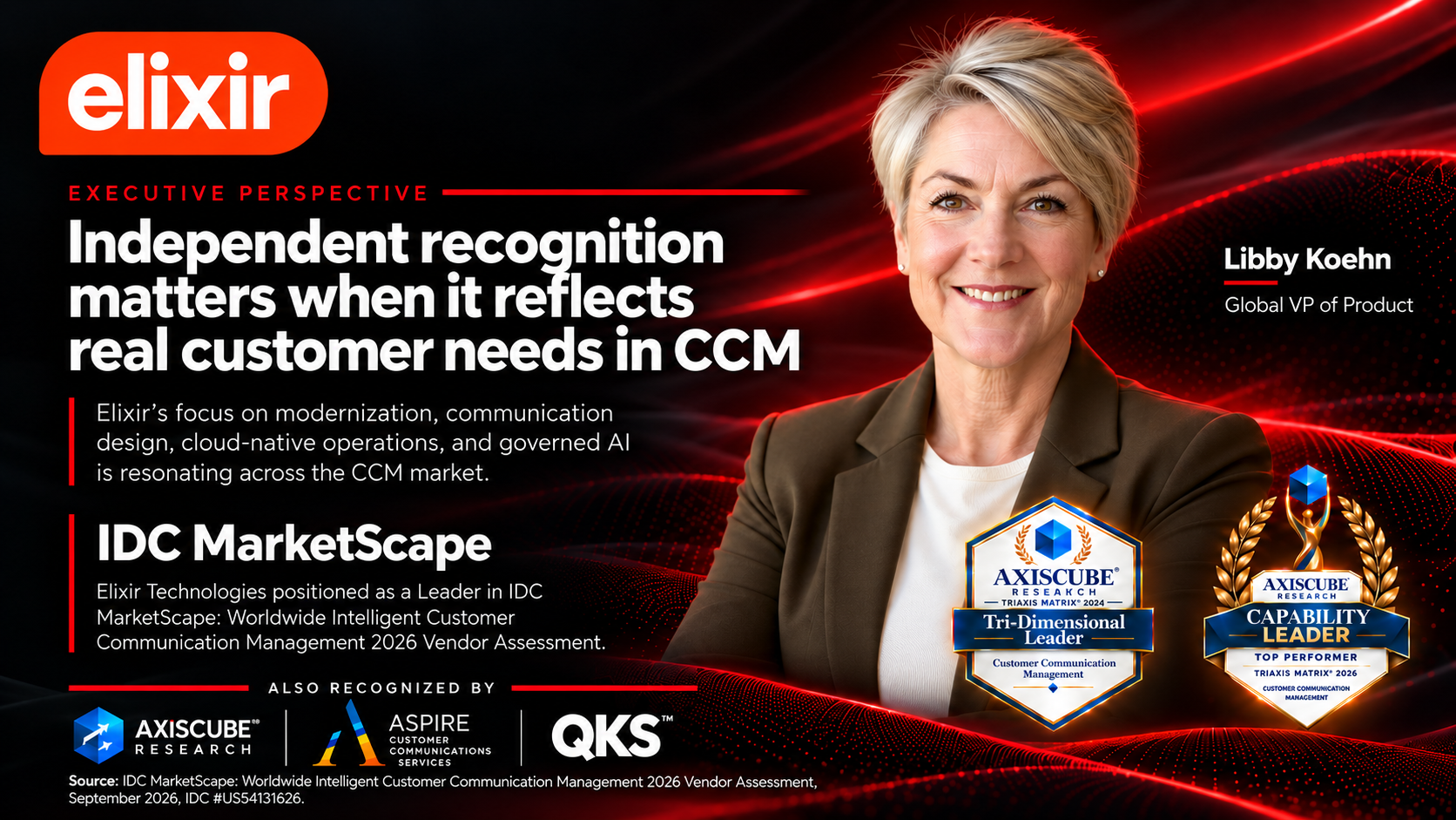 Recognition by Independent Analysts feat Libby